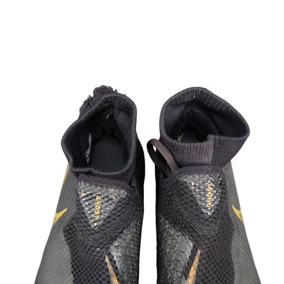 Nike Shoes Mens 7 Soccer Cleats Phantom Vision Pro FG Black Gold Athletic Sport - Picture 3 of 14